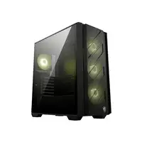 MSI MAG FORGE 330R AIRFLOW carcasa de ordenador Midi Tower Negro, Transparente