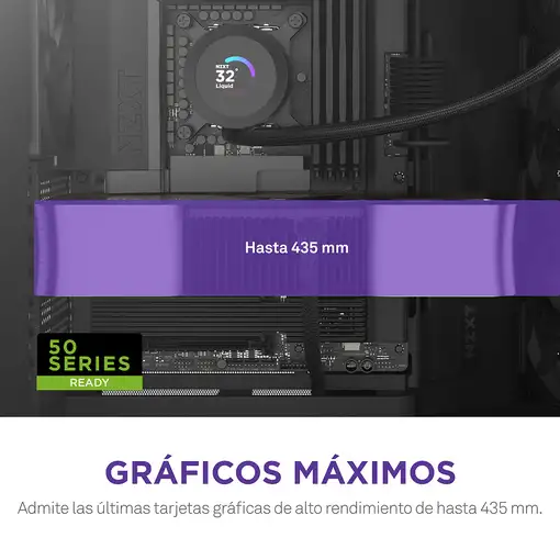 NZXT H9 Flow Midi Tower Negro