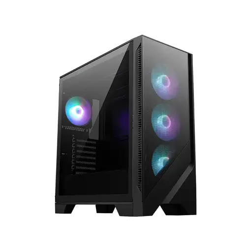 MSI MAG FORGE 321R AIRFLOW carcasa de ordenador Midi Tower Negro, Transparente MSI MAG FORGE 321R AIRFLOW carcasa de ordenador Midi Tower Negro, Transparente