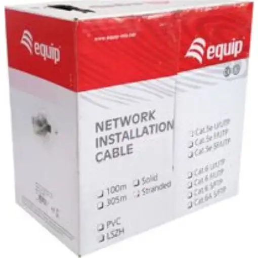 Equip 40441007 cable de red Gris 305 m Cat5e U/UTP (UTP)