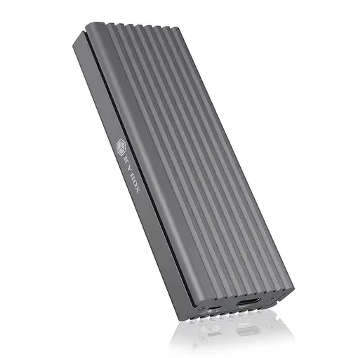 ICY BOX IB-1817M-C31 Caja externa para unidad de estado sólido (SSD) Gris M.2