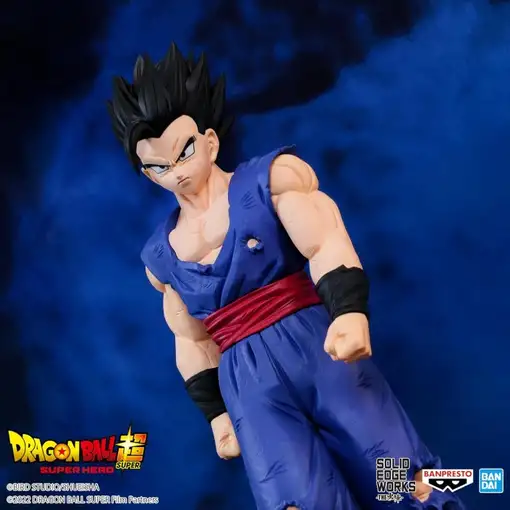 Figura Banpresto Solid Edge Works Dragon Ball Super: Super Heroe Son Gohan Modelo