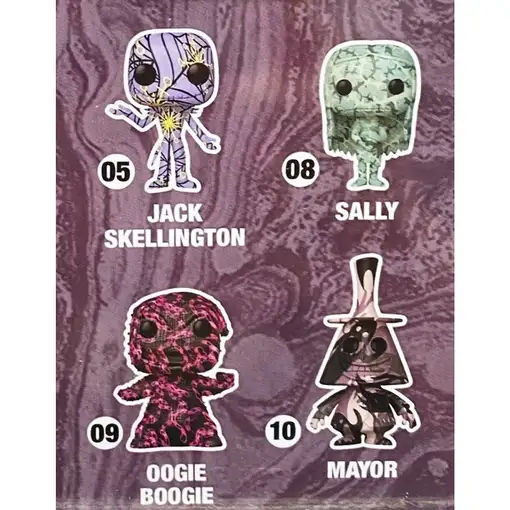 Figura Funko Pop! Disney Pesadilla antes de Navidad Art Series Oogie Boogie Model