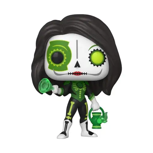 Figura Funko Pop! Día de los Muertos Green Lantern (Linterna Verde) Jessica Cruz