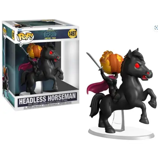 Figura Funko Pop! Disney Las Aventuras de Ichabod y Sr. Sapo El Caballero sin Cab