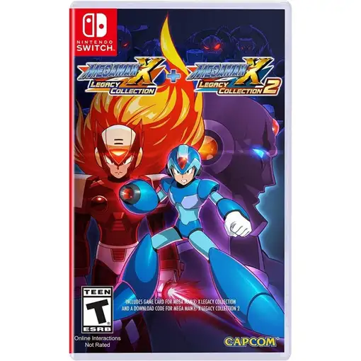 Juego Megaman X Legacy Collection 1 + 2 para Nintendo Switch | Importación USA