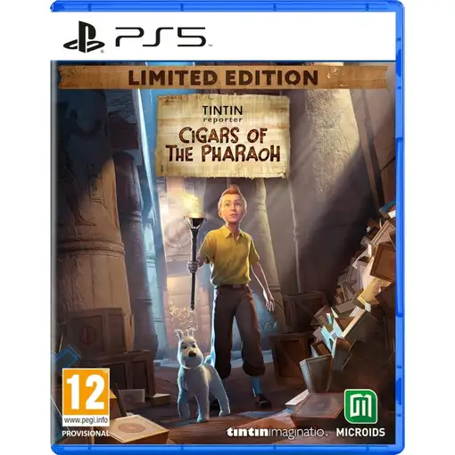 Juego Tintin Reporter - Los Cigarros Del Faraon Edición Limitada para Playstation