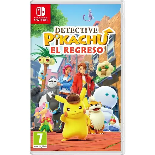 Juego Detective Pikachu El regreso para Nintendo Switch Juego Detective Pikachu El regreso para Nintendo Switch