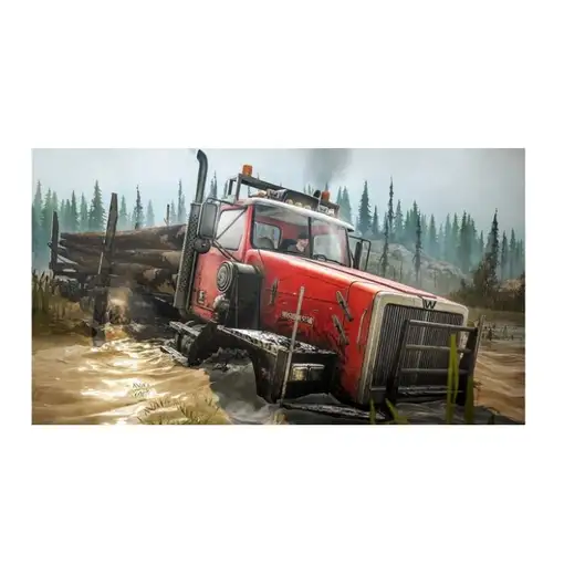 Juego Spintires MudRunner American Wilds Para Nintendo Switch