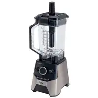 JATA BT1056 licuadora 2 L Batidora de vaso 2000 W Negro, Transparente