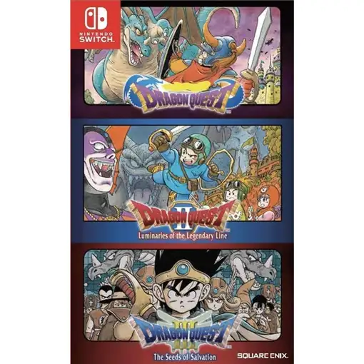 Juego Dragon Quest I, II y III para Nintendo Switch | Importación ASIA