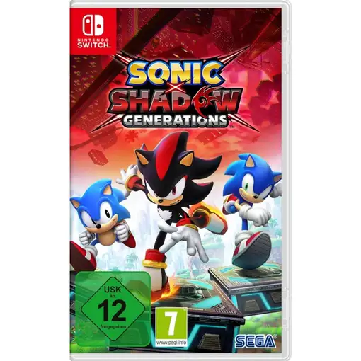 Juego Sonic x Shadow Generations para Nintendo Switch