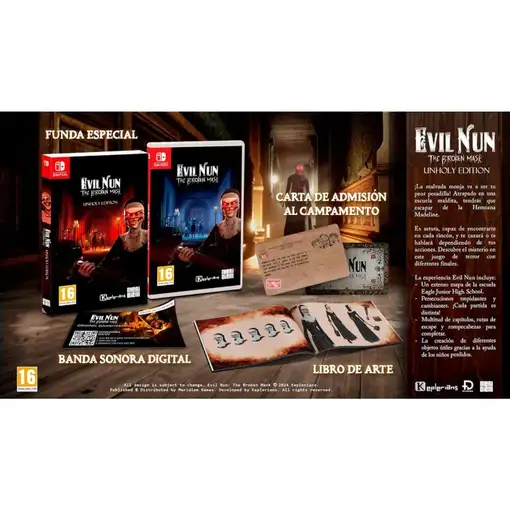 Juego Evil Nun: The Broken Mask Unholy Edition Para Nintendo Switch