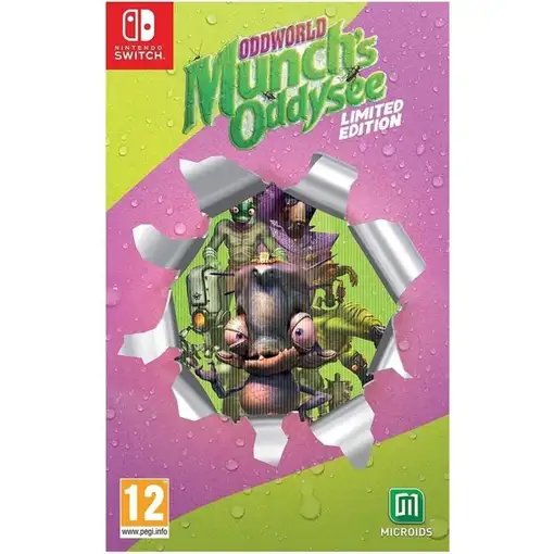 Juego Oddworld Munch´s Oddysee Limited Edition para Nintendo Switch Juego Oddworld Munch´s Oddysee Limited Edition para Nintendo Switch