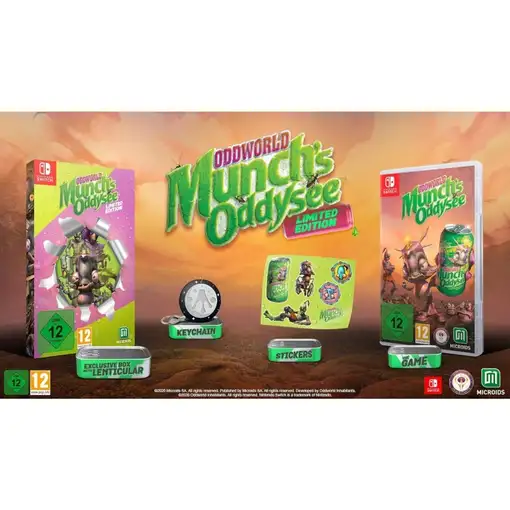 Juego Oddworld Munch´s Oddysee Limited Edition para Nintendo Switch