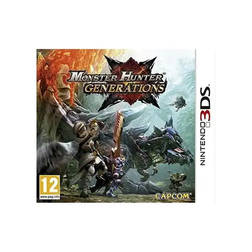 Juego para Nintendo 3DS Monster Hunter: Generations Juego para Nintendo 3DS Monster Hunter: Generations