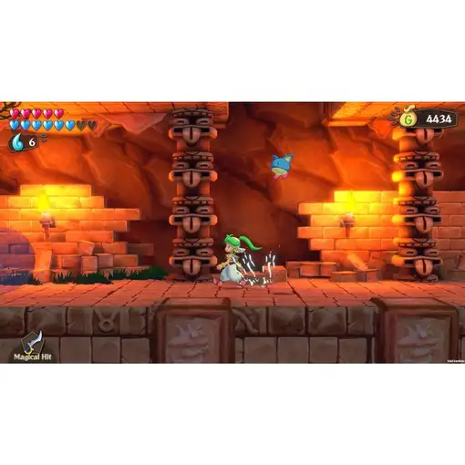 Juego Wonder Boy Asha in Monster World Edición Coleccionista Limitada para Ninten