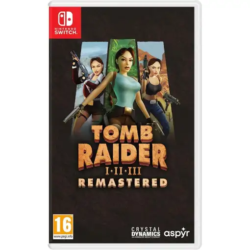 Juego Tomb Raider I-III Remasterizado Para Nintendo Switch