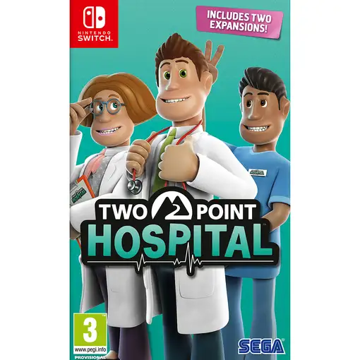 SEGA Two Point Hospital NSW Estándar Alemán, Inglés, Español, Francés, Italiano Ni SEGA Two Point Hospital NSW Estándar Alemán, Inglés, Español, Francés, Italiano Ni