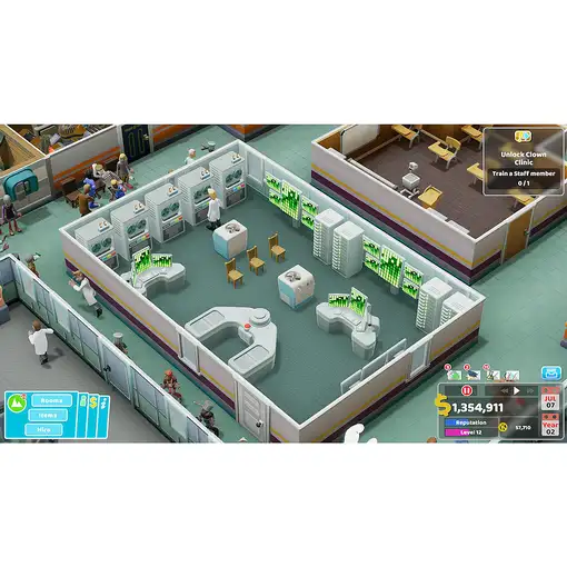 SEGA Two Point Hospital NSW Estándar Alemán, Inglés, Español, Francés, Italiano Ni