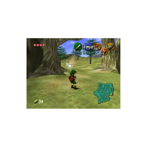 Juego Legend of Zelda: Ocarina of Time para Nintendo 3DS