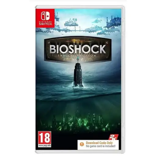 Juego Bioshock The Collection para Nintendo Switch | Carátula con Código de Desca