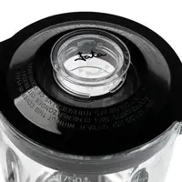 JATA JEBT1241 licuadora 1,75 L Batidora de vaso 1200 W Metálico, Transparente