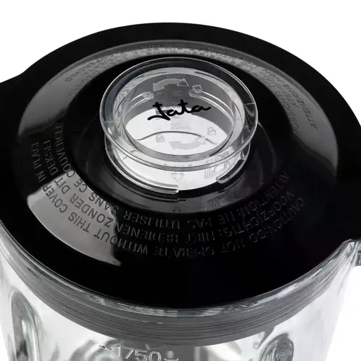 JATA JEBT1241 licuadora 1,75 L Batidora de vaso 1200 W Metálico, Transparente