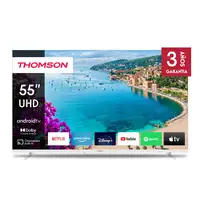 Thomson 55UA5S13W Televisor 139,7 cm (55\) 4K Ultra HD Smart TV Wifi Blanco