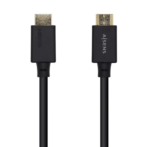 AISENS Cable HDMI V2.1 Ultra Alta Velocidad / HEC 8k@60Hz 48Gbps, A/M-A/M, Negro,