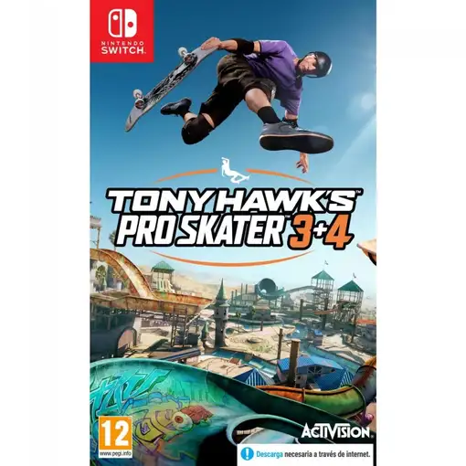 Juego Tony Hawk's Pro Skater 3 + 4 para Nintendo Switch