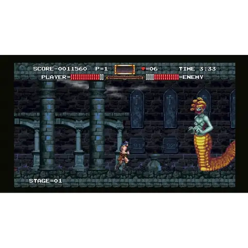 Juego Castlevania Dominus Collection Portada Order of Ecclesia para Nintendo Swit