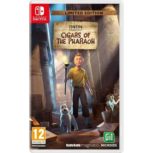 Juego Tintin Reporter - Los Cigarros Del Faraon Edición Limitada para Nintendo Sw Juego Tintin Reporter - Los Cigarros Del Faraon Edición Limitada para Nintendo Sw