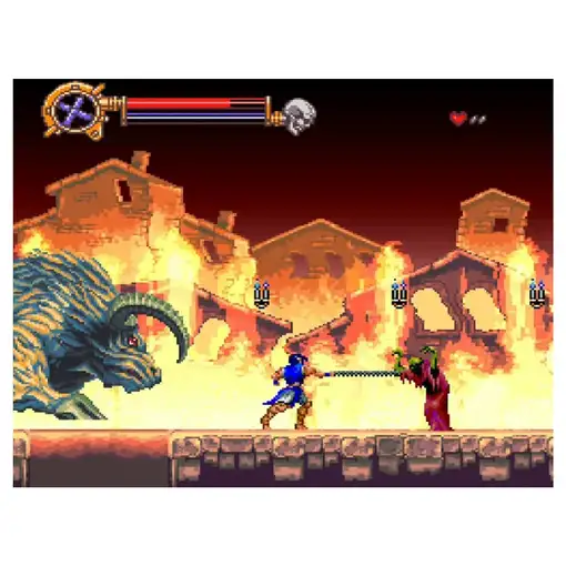 Juego Castlevania Advanced Collection Portada Circle of the Moon para Playstation