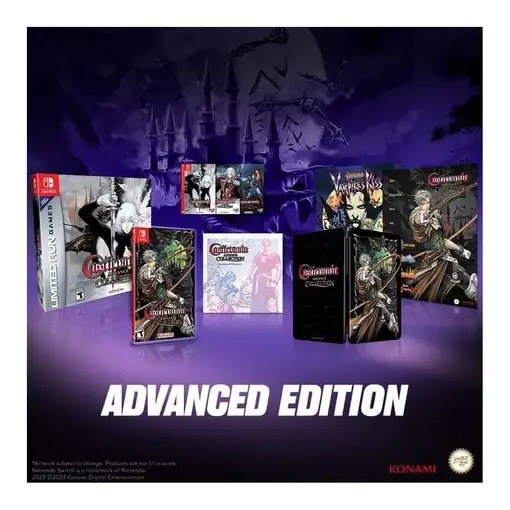Juego Castlevania Advanced Collection (Advanced Edition) para Nintendo Switch Edi