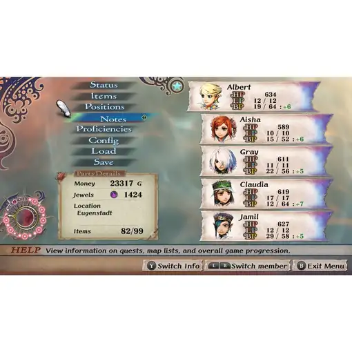 Juego Romancing SaGa Minstrel Song Remastered para Nintendo Switch | Importación