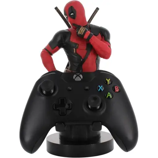 Soporte de sujeción Cable Guys para mando y/o teléfono móvil Modelo Marvel Deadpo