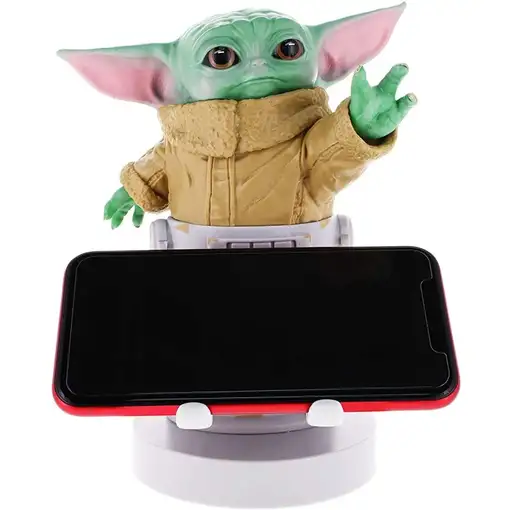 Soporte de sujeción Cable Guys para mando y/o teléfono móvil Modelo Baby Yoda Gro