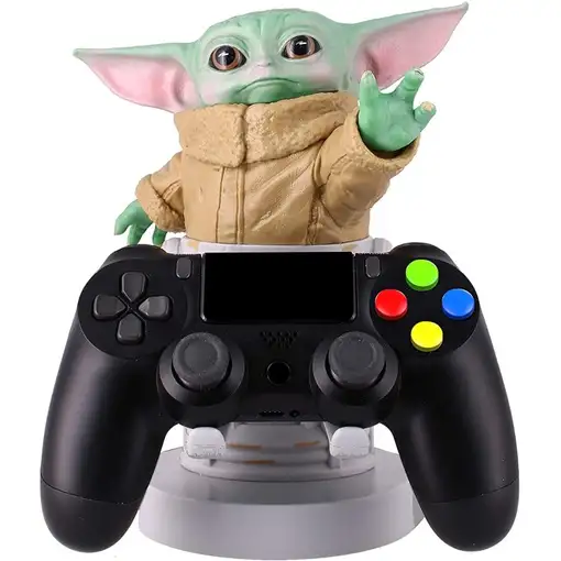 Soporte de sujeción Cable Guys para mando y/o teléfono móvil Modelo Baby Yoda Gro