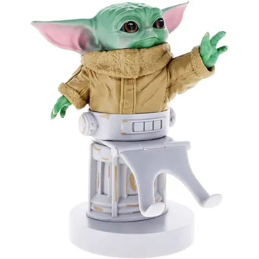 Soporte de sujeción Cable Guys para mando y/o teléfono móvil Modelo Baby Yoda Gro