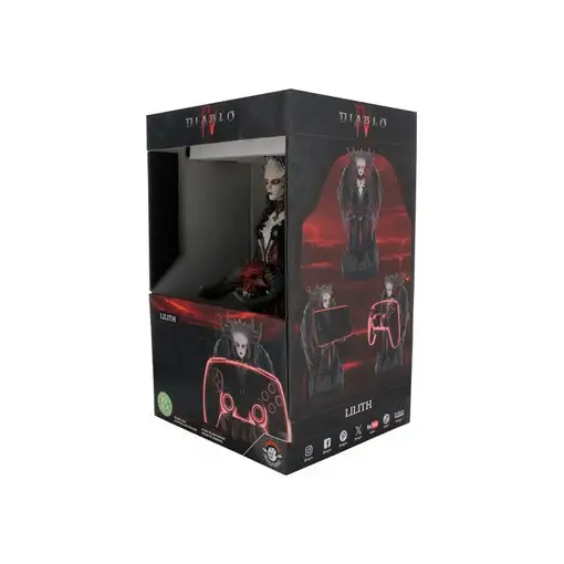 Soporte de sujeción Cable Guys para mando y/o teléfono móvil Modelo Lilith Diablo