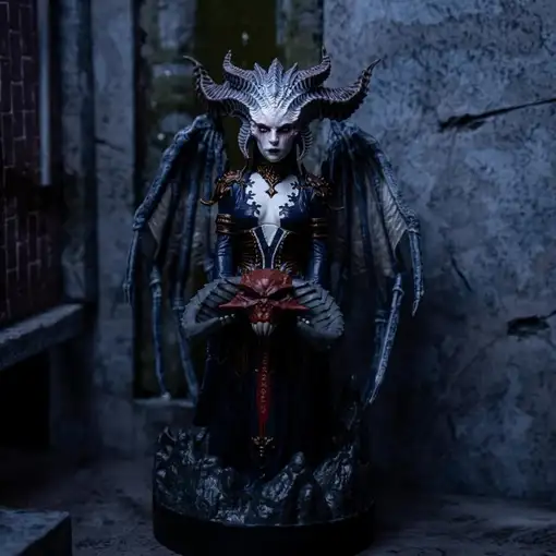 Soporte de sujeción Cable Guys para mando y/o teléfono móvil Modelo Lilith Diablo