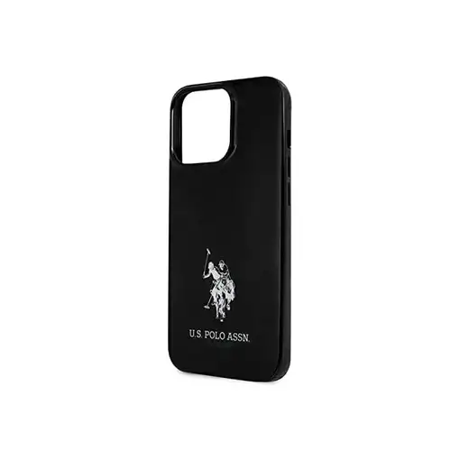 Funda Rígida US Polo para Apple iPhone 13 Pro Max Color Negro con logo Caballos U
