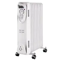 Radiador De Aceite, Klack Energio 2000, 9 Elementos, 2000w, Blanco