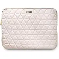 Funda Guess Acolchada para portátil y tablet de 13" color Rosa GUCS13QLPK