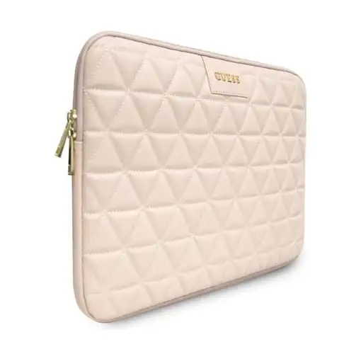 Funda Guess Acolchada para portátil y tablet de 13" color Rosa GUCS13QLPK