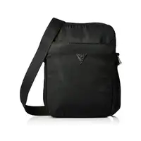 Funda Bolso Guess para tablet 10" Modelo Nylon color Negro con logo triángulo GUT