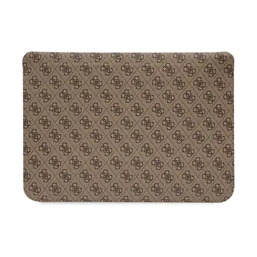 Funda Guess para portátil y tablet de 14" diseño 4G color Marrón estampado de Ray