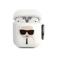 Funda Silicona Karl Lagerfeld diseño cara de Karl para Apple Airpods 1 | Airpods