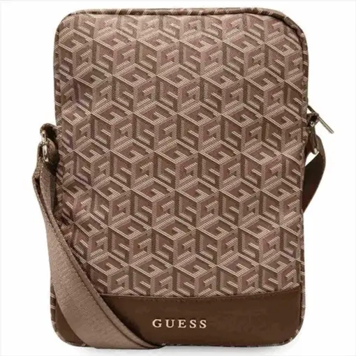 Funda Bolso Guess para tablet 10" Modelo GCube Stripe color Marrón GUTB10HGCFSEW Funda Bolso Guess para tablet 10" Modelo GCube Stripe color Marrón GUTB10HGCFSEW